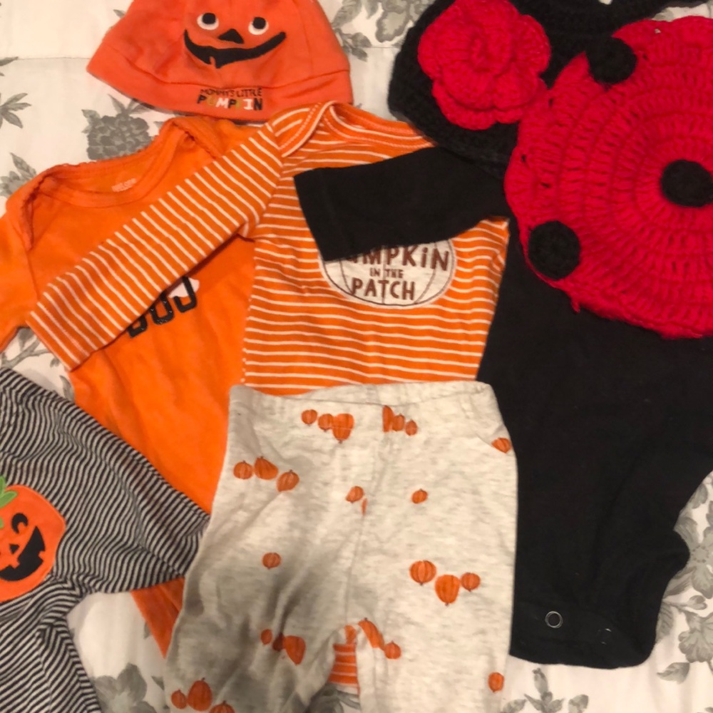 Newborn and preemie Halloween bundle